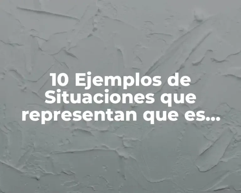 10 Ejemplos de Situaciones que representan que es propio nuestros argumentos