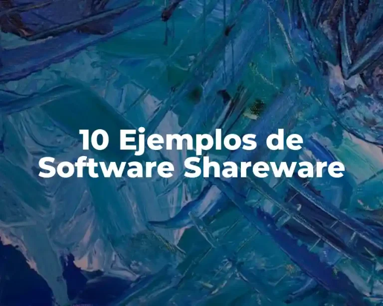 10 Ejemplos de Software Shareware