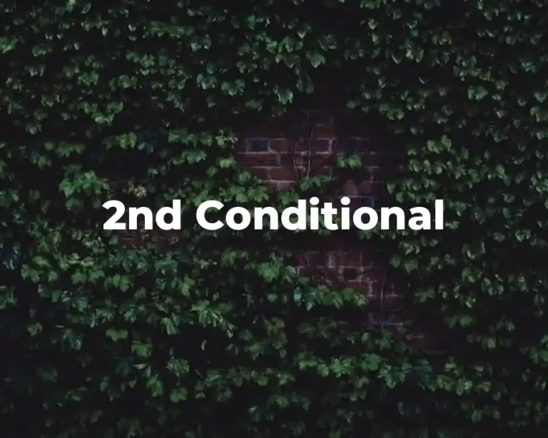 2nd Conditional