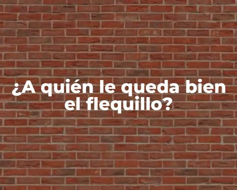 ¿A quién le queda bien el flequillo?