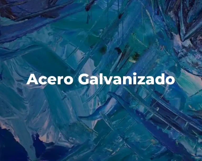 Acero Galvanizado