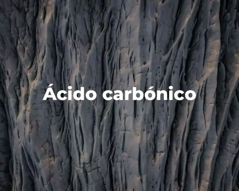 Ácido carbónico