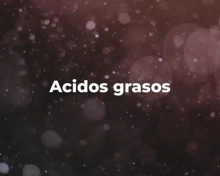Acidos grasos