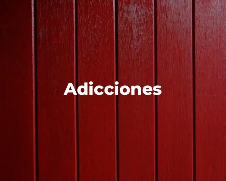 Adicciones