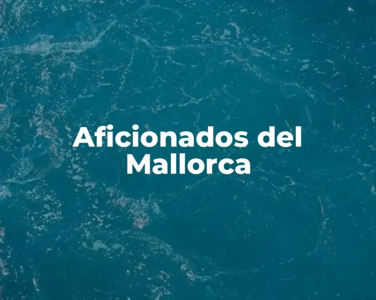 Aficionados del Mallorca