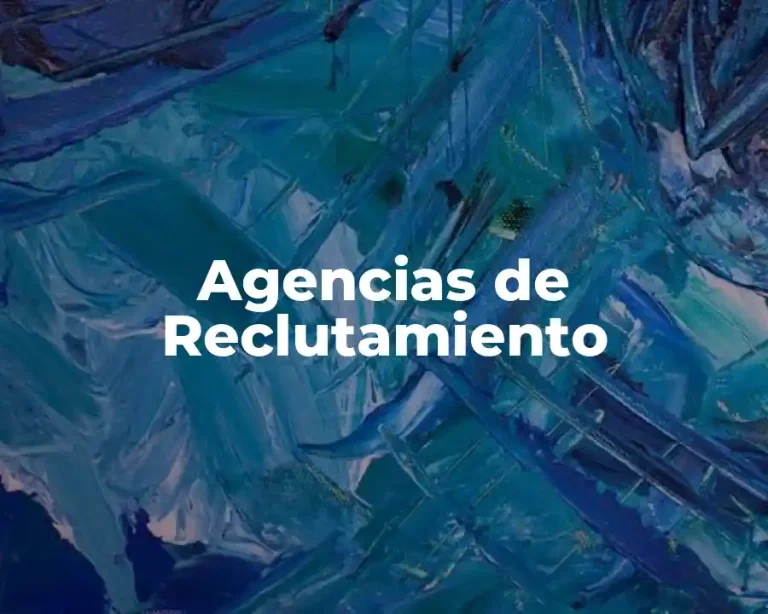 Agencias de Reclutamiento