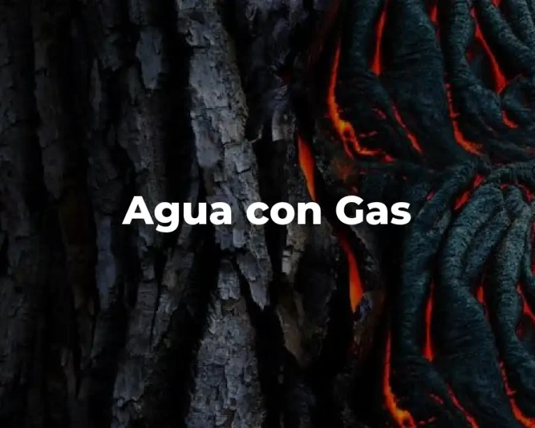 Agua con Gas