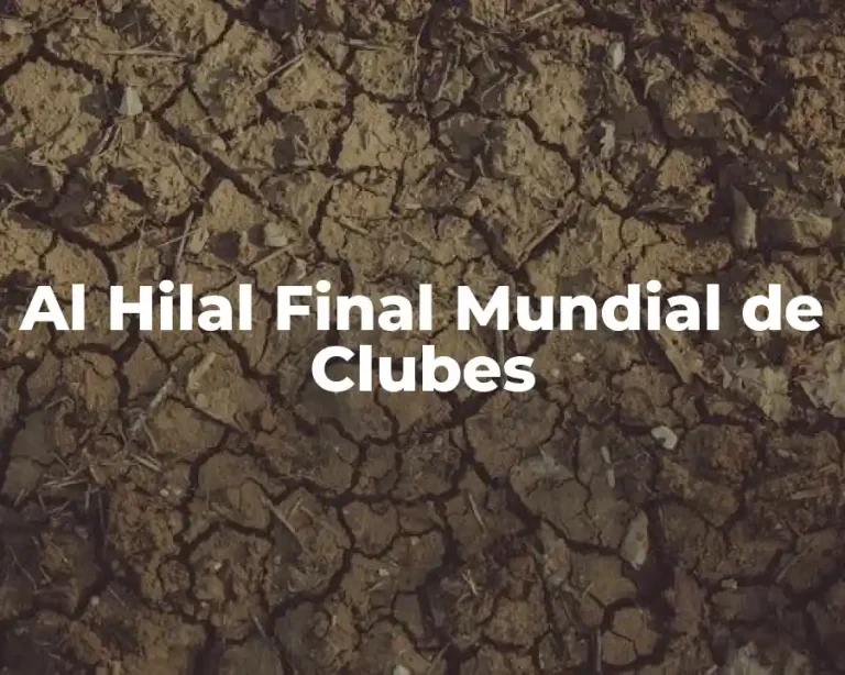 Al Hilal Final Mundial de Clubes