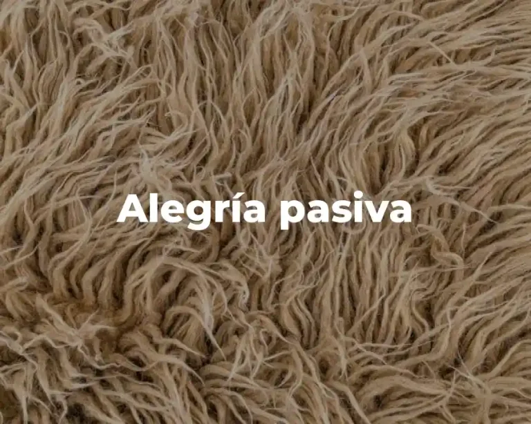 Alegría pasiva