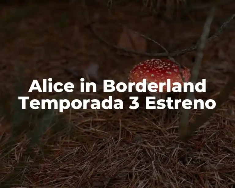 Alice in Borderland Temporada 3 Estreno