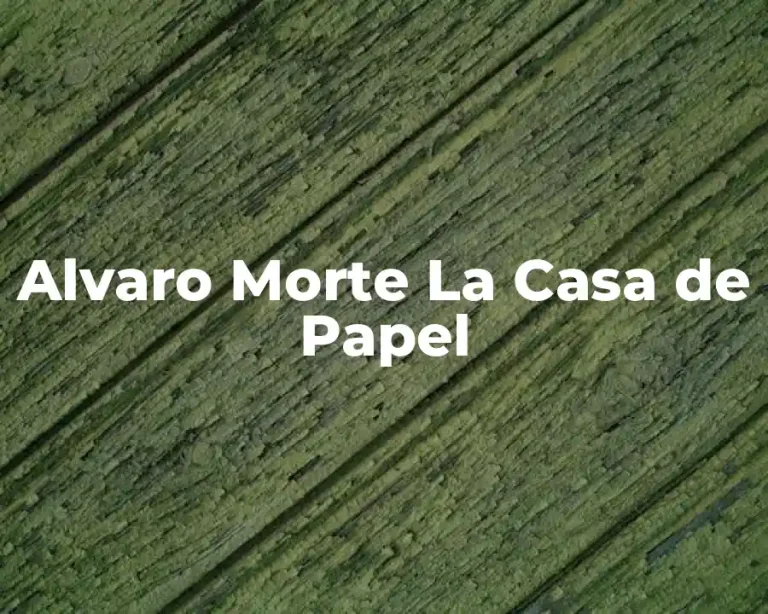 Alvaro Morte La Casa de Papel