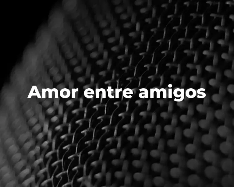 Amor entre amigos