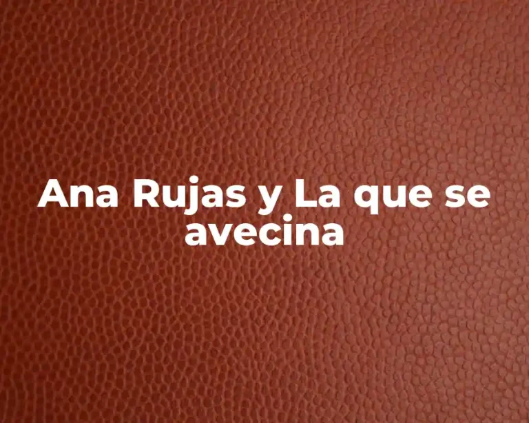 Ana Rujas y La que se avecina