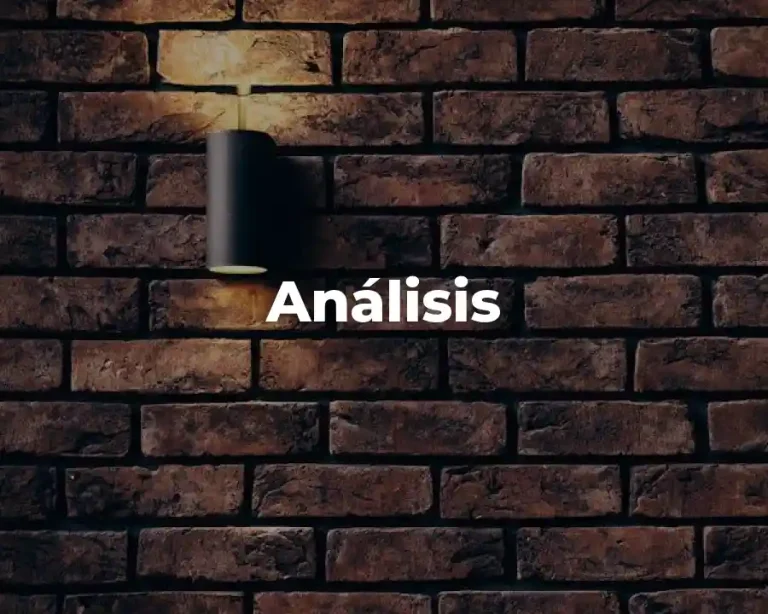 Análisis