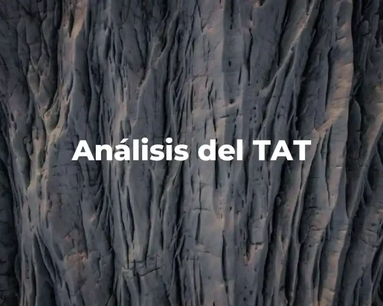 Análisis del TAT