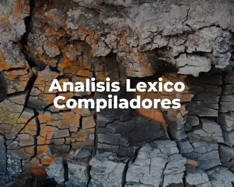 Analisis Lexico Compiladores