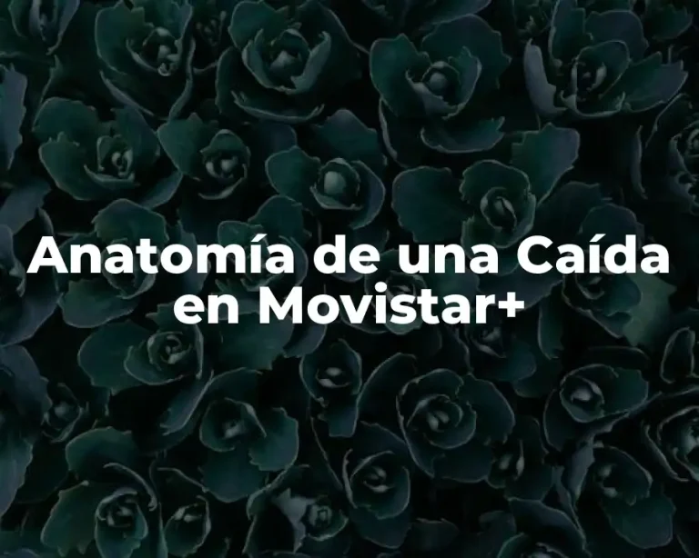 Anatomía de una Caída en Movistar+