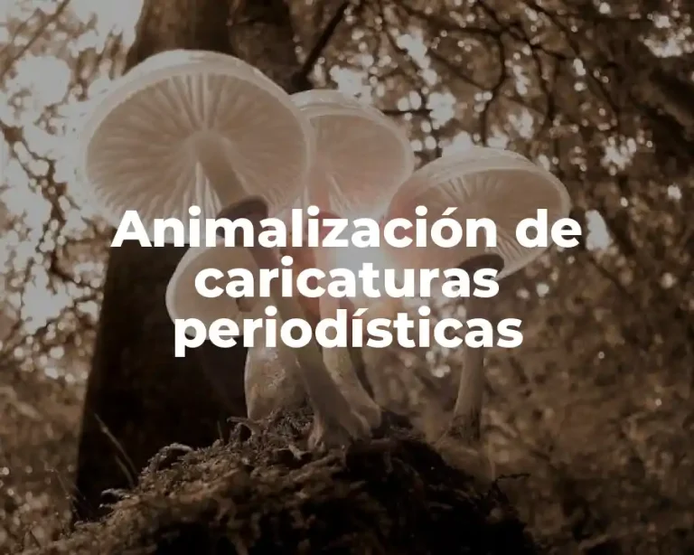 Animalización de caricaturas periodísticas