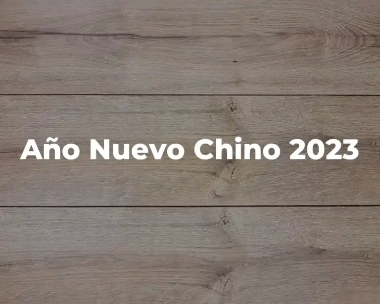 Año Nuevo Chino 2023