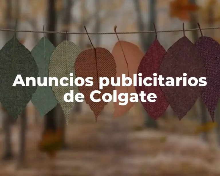Anuncios publicitarios de Colgate