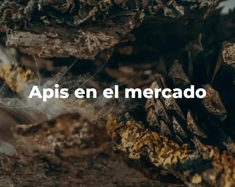 Apis en el mercado