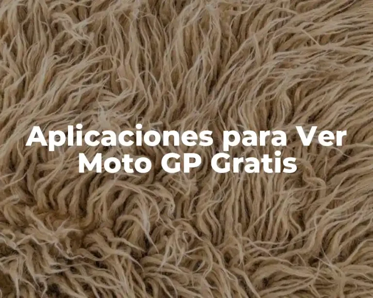 Aplicaciones para Ver Moto GP Gratis