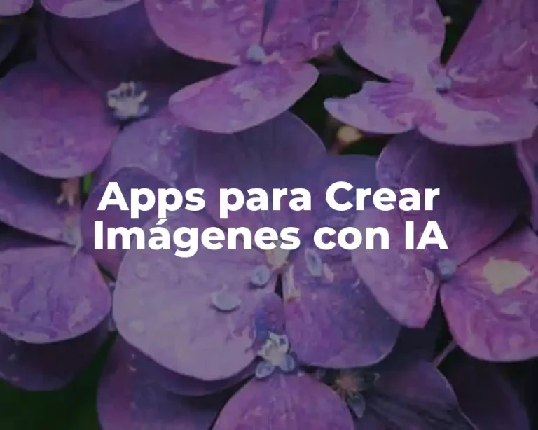 Apps para Crear Imágenes con IA
