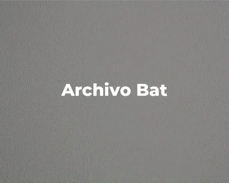 Archivo Bat