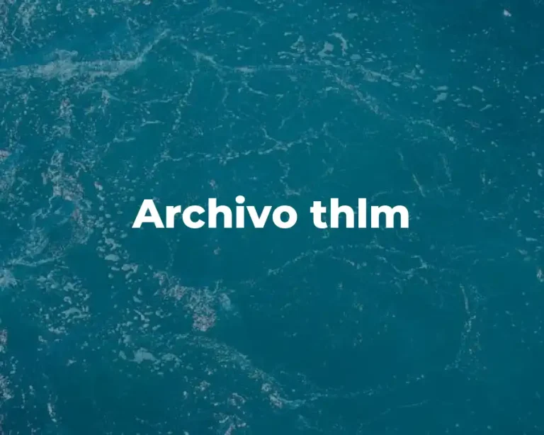 Archivo thlm