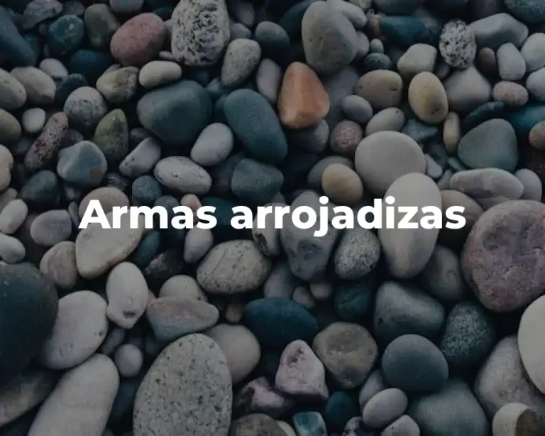 Armas arrojadizas