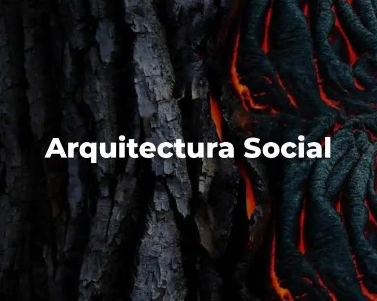 Arquitectura Social