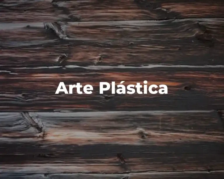 Arte Plástica
