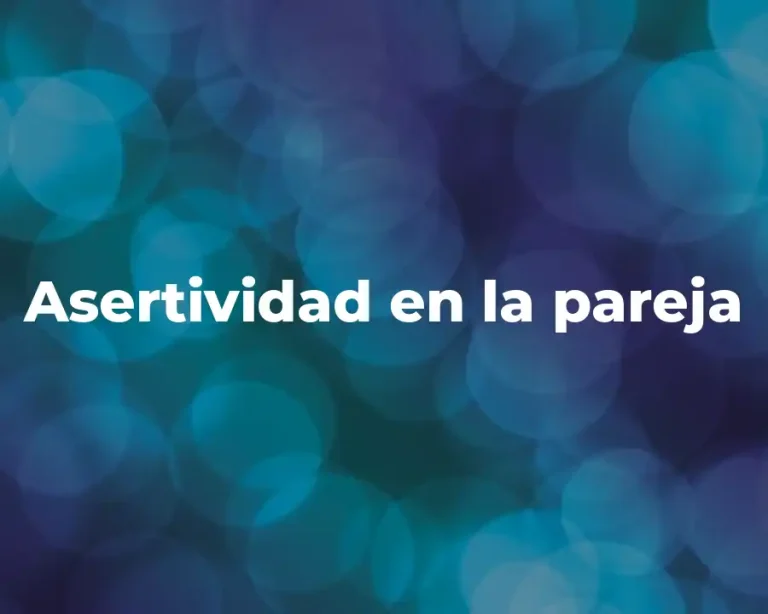 Asertividad en la pareja