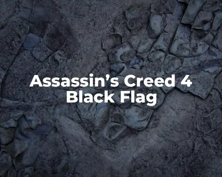 Assassin’s Creed 4 Black Flag