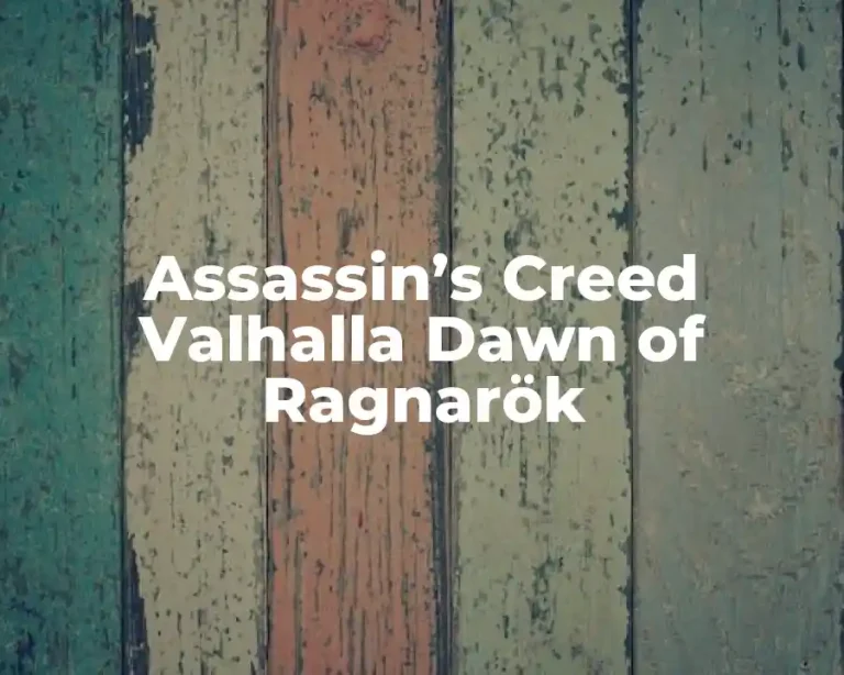 Assassin’s Creed Valhalla Dawn of Ragnarök