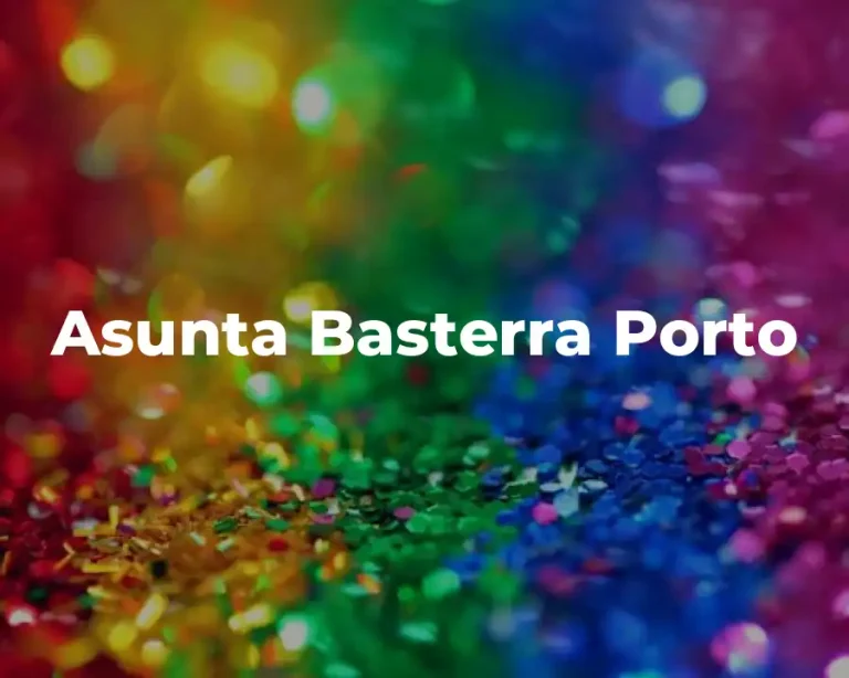 Asunta Basterra Porto