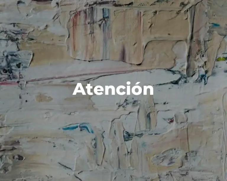 Atención