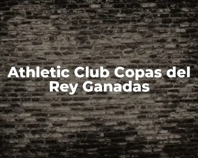 Athletic Club Copas del Rey Ganadas