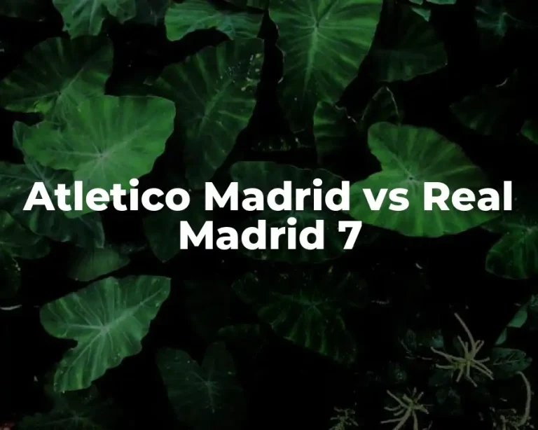 Atletico Madrid vs Real Madrid 7