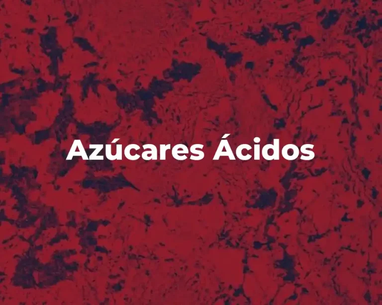 Azúcares Ácidos
