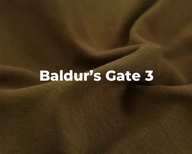 Baldur’s Gate 3
