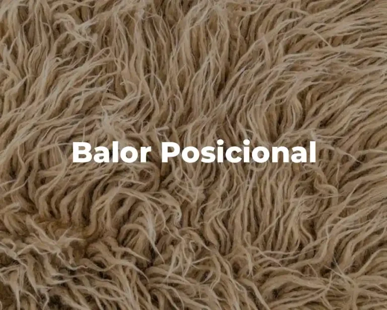 Balor Posicional