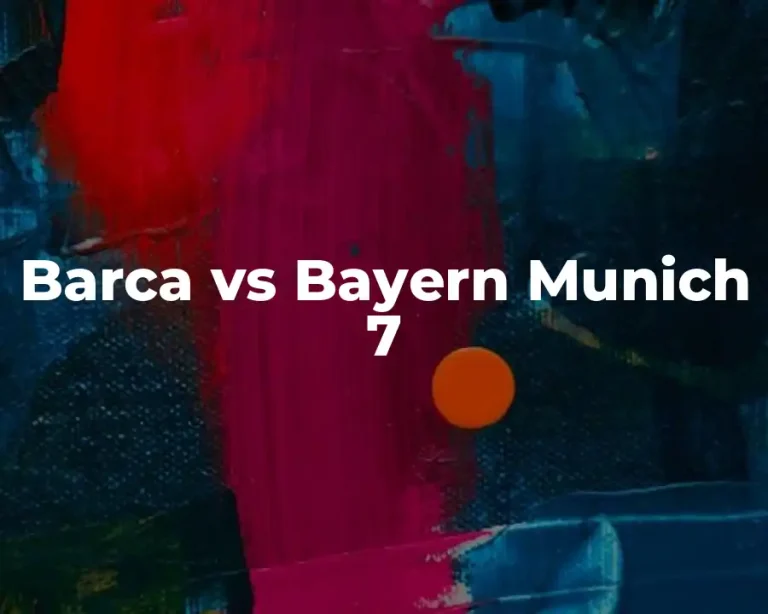 Barca vs Bayern Munich 7