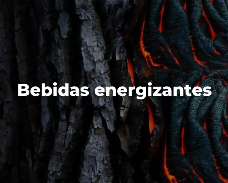 Bebidas energizantes