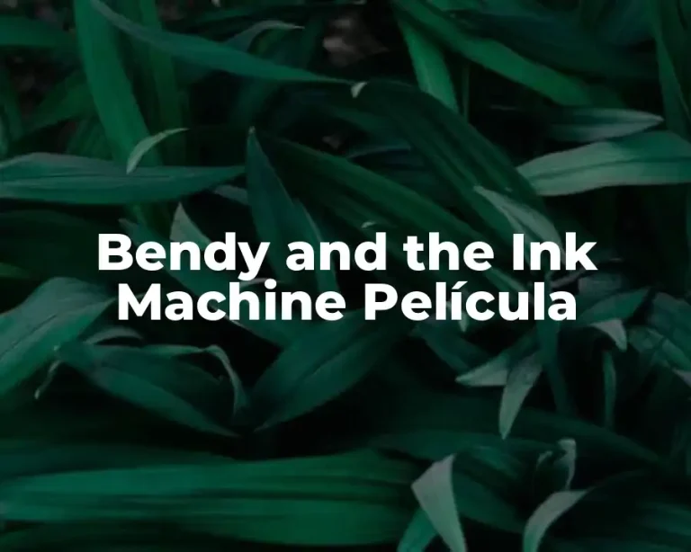 Bendy and the Ink Machine Película