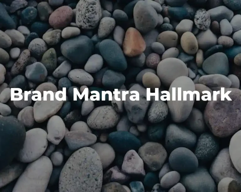 Brand Mantra Hallmark