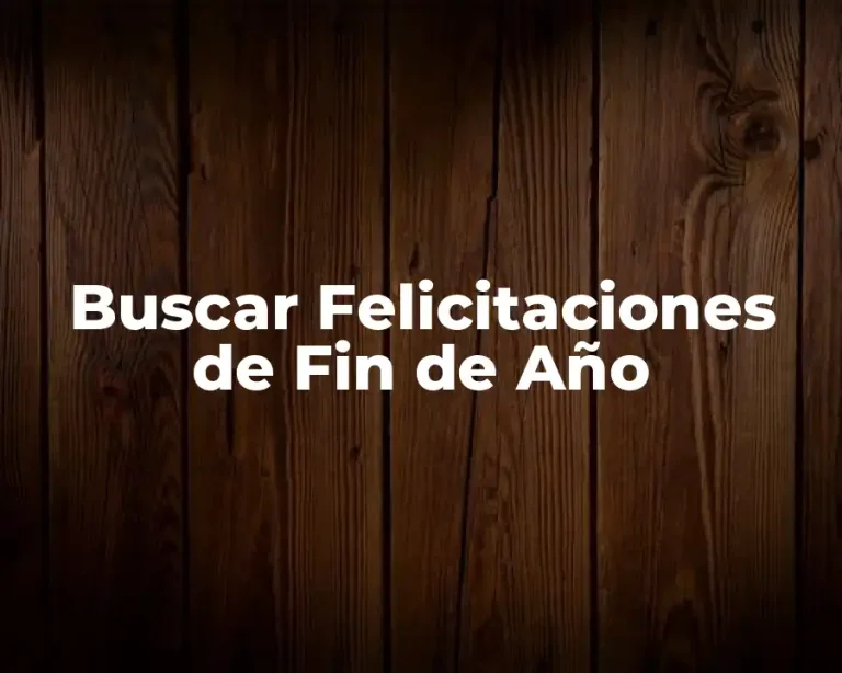 Buscar Felicitaciones de Fin de Año
