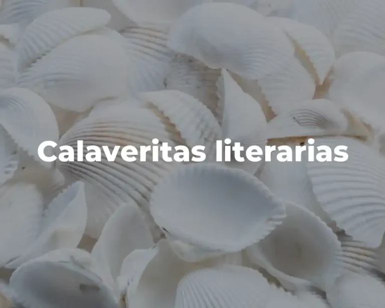 Calaveritas literarias
