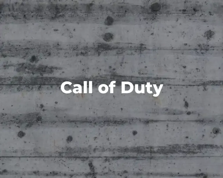 Call of Duty