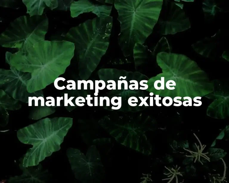 Campañas de marketing exitosas